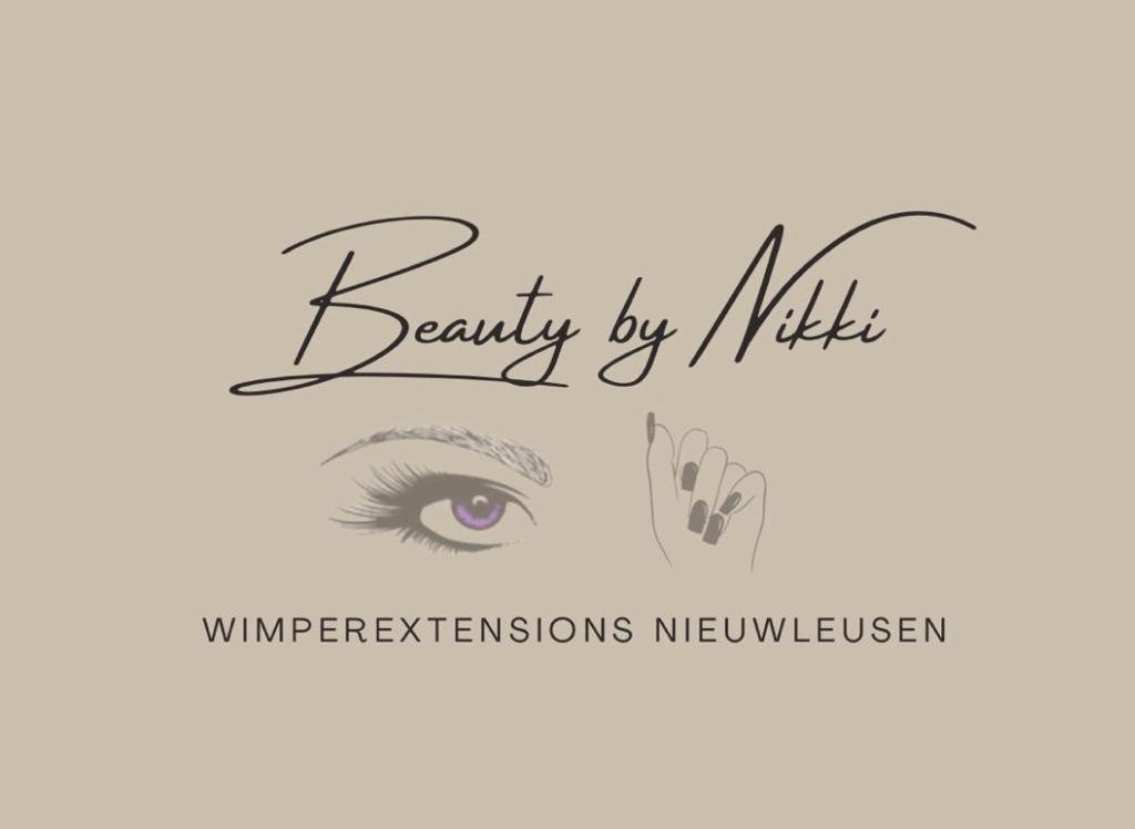 Logo Wimperextensions Nieuwleusen - Beauty by Nikki